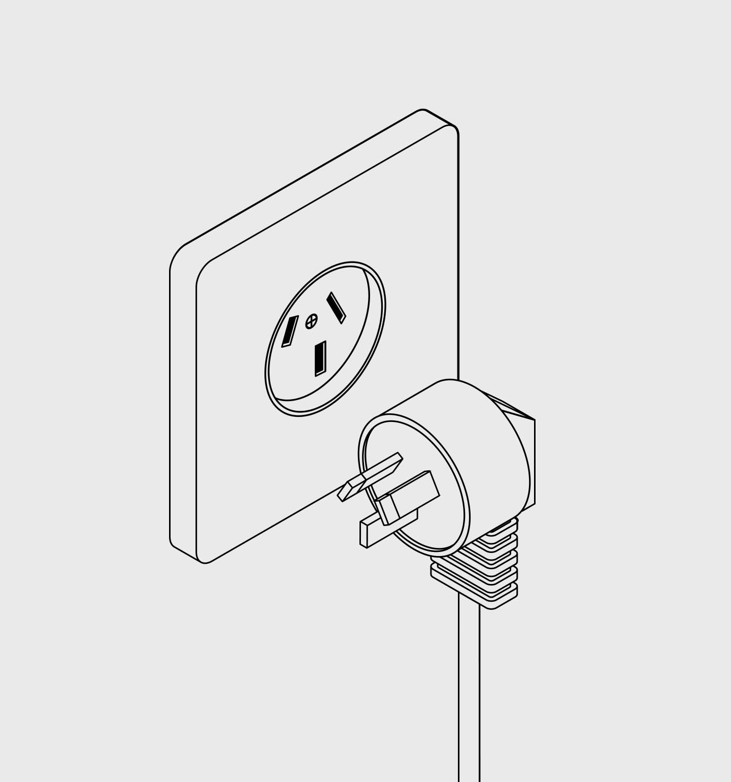 2.5m Power Cord